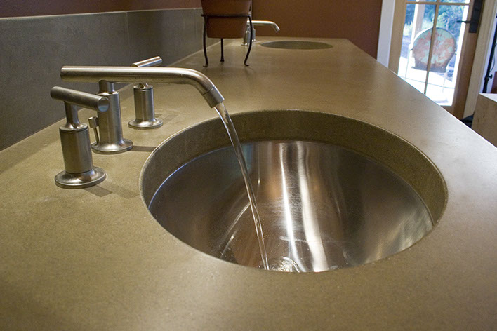 install undermount sink concrete countertop sink ideas concrete countertop undermount sink form