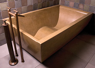 Concrete Bath Tubs From Sonoma Cast Stone, How To Pour A Concrete Bathtub