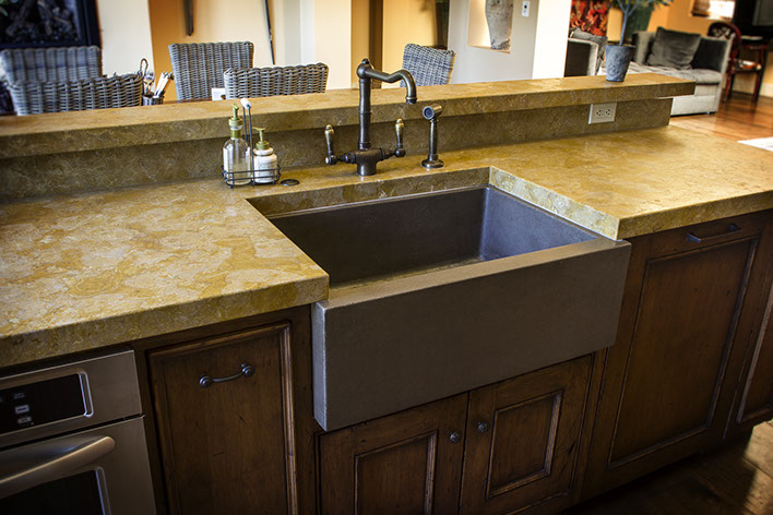 Sonoma Cast Stone Concrete Sinks Concrete Kitchen Sinks