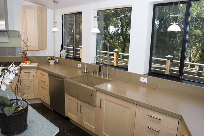 Concrete Countertops For The Kitchen And Bath From Sonoma Cast Stone