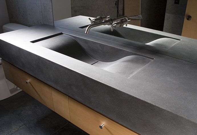 Slanted Bathroom Sinks - Bathroom Design Ideas