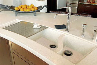 Concrete Countertops And Concrete Sinks In The Home