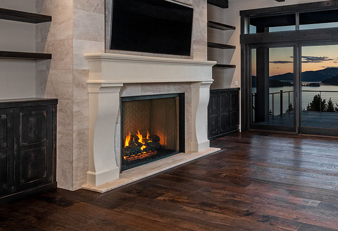 Concrete Fireplaces And Concrete Fireplace Surrounds By Sonoma Cast Stone