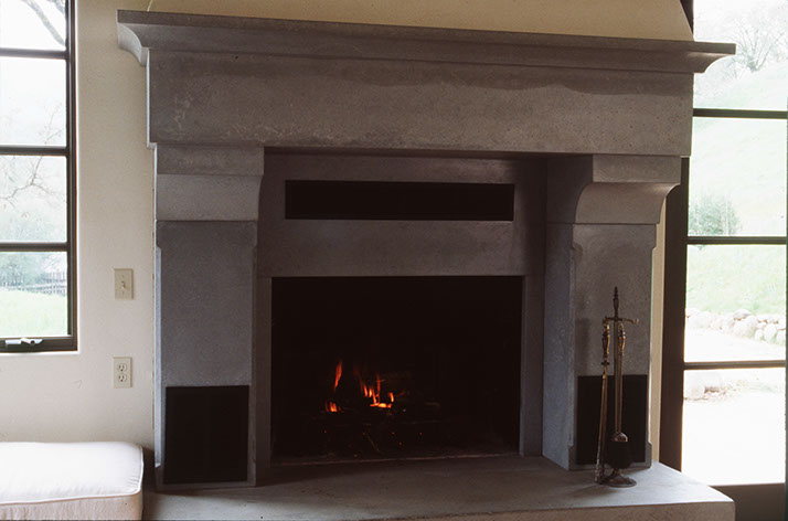 Concrete Fireplace Surrounds, Precast Concrete Fireplace Surrounds