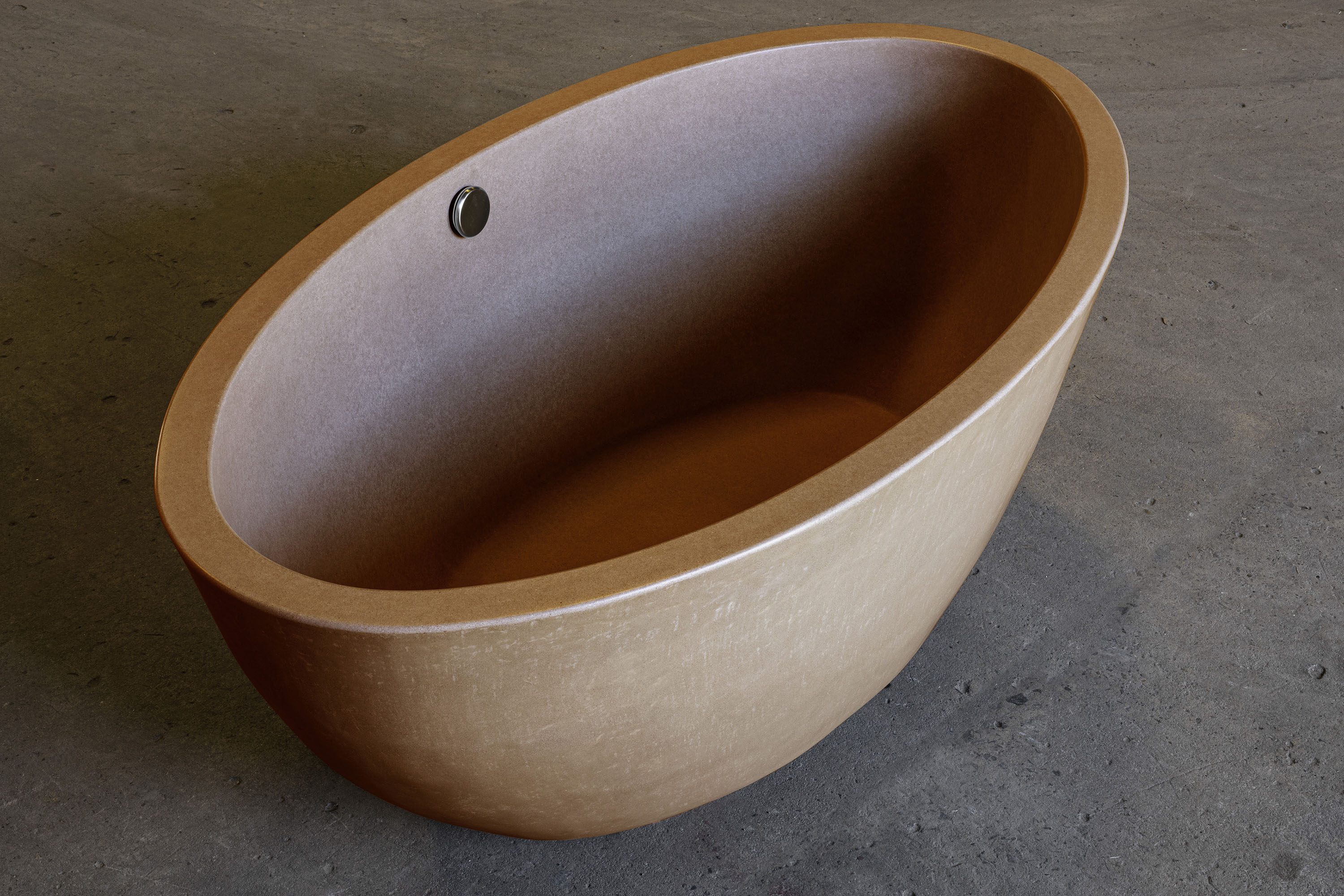 Tranquility Concrete Soaking Tub