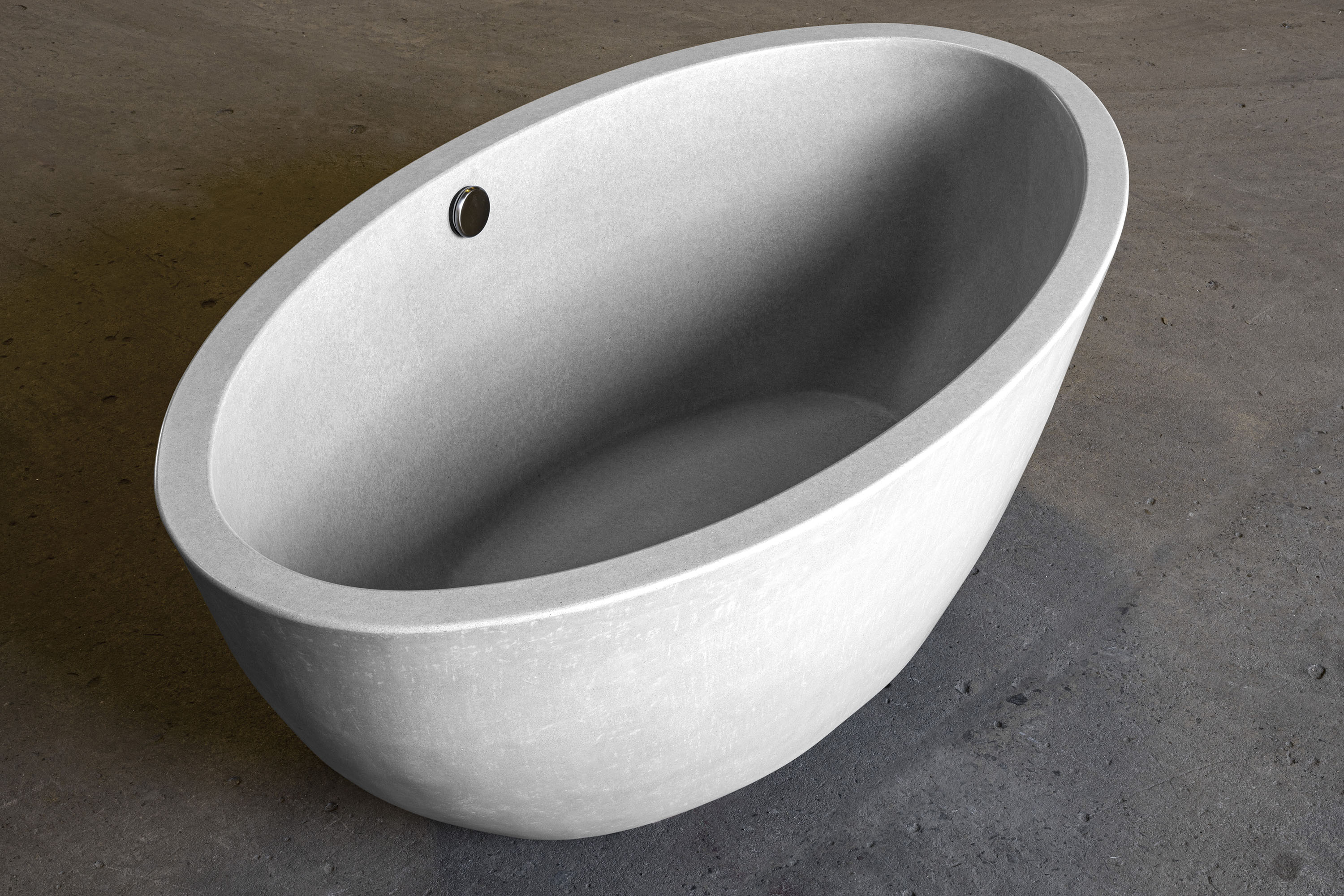 Tranquility Concrete Soaking Tub