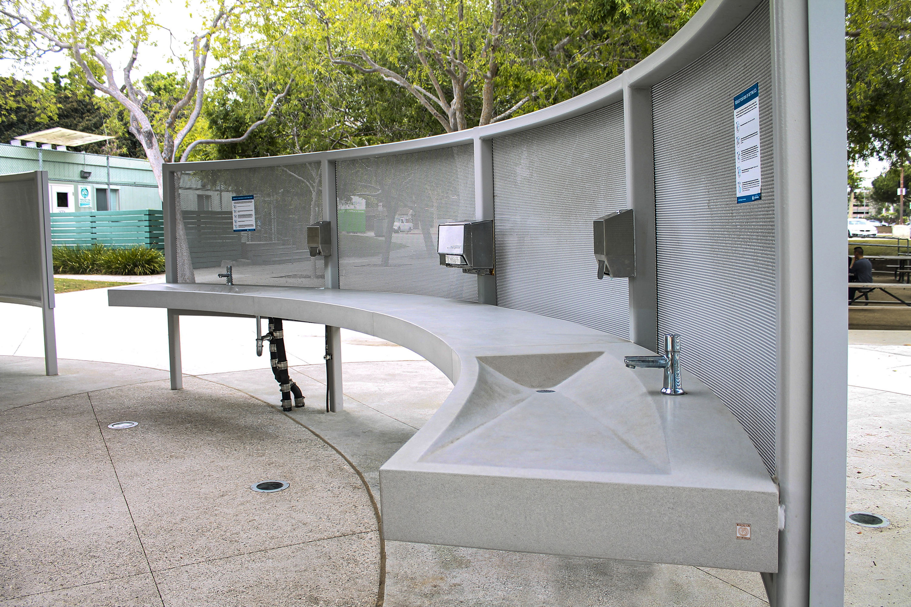 Outdoor RampSinks, Santa Monica Park