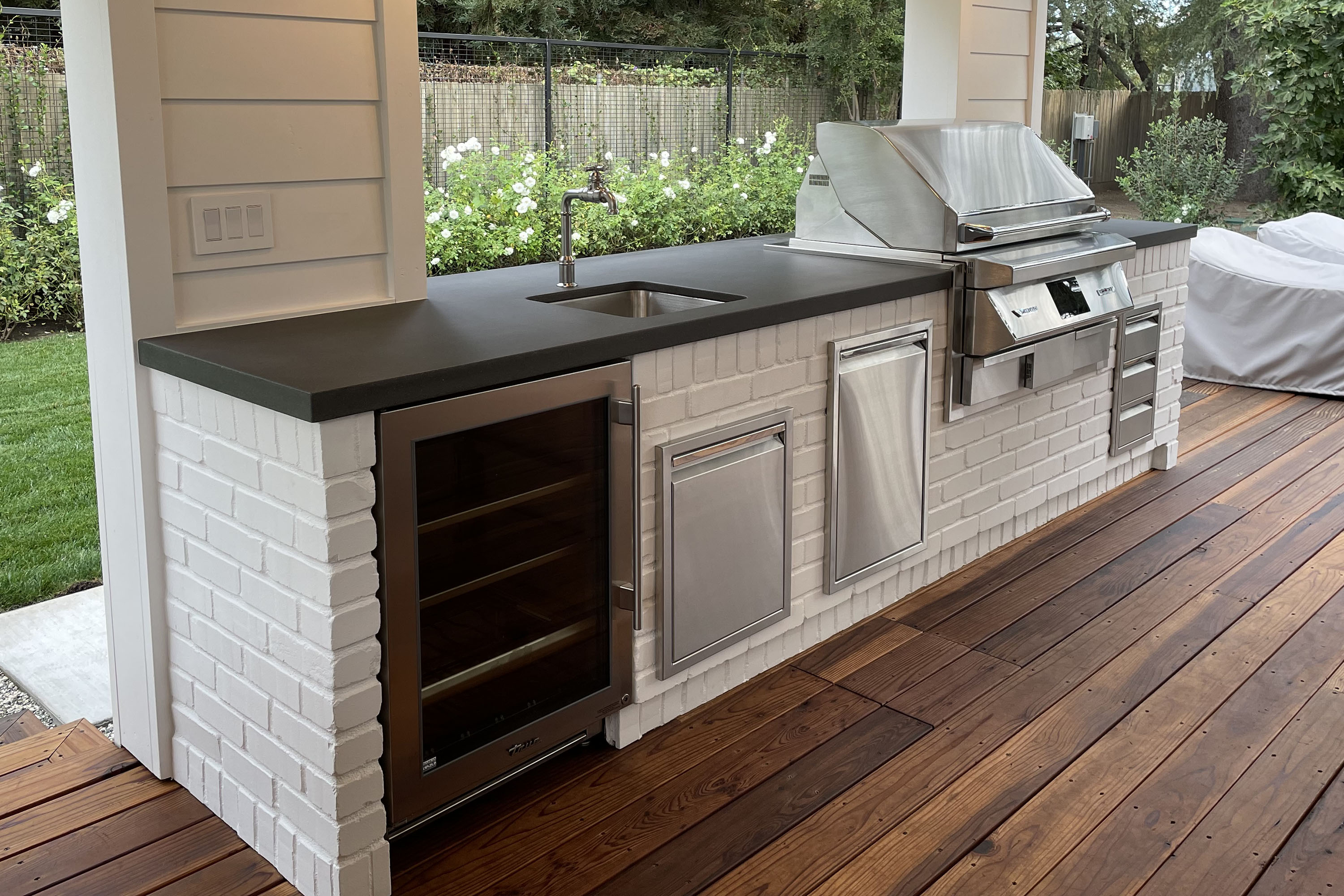 Concrete Outdoor Barbecue