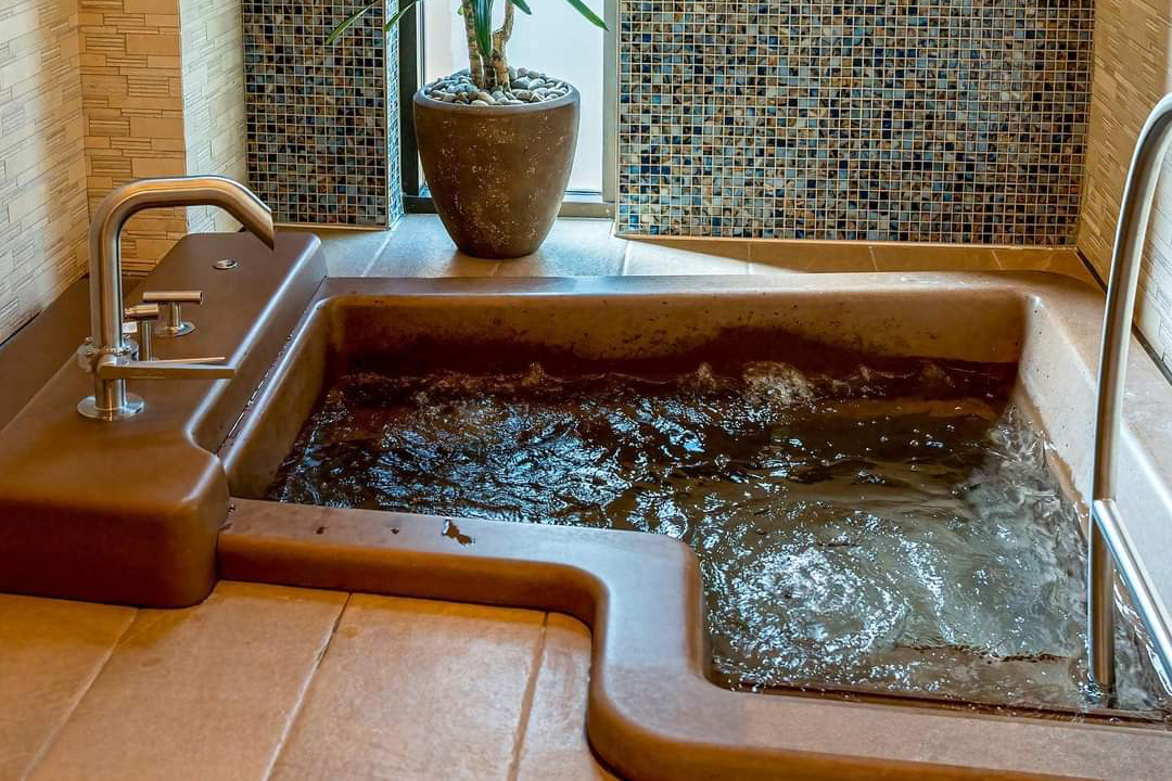 22 Matching Custom Soaking Tubs, C610 Earth, Agua Caliente Spa and Resort, Palm Springs CA