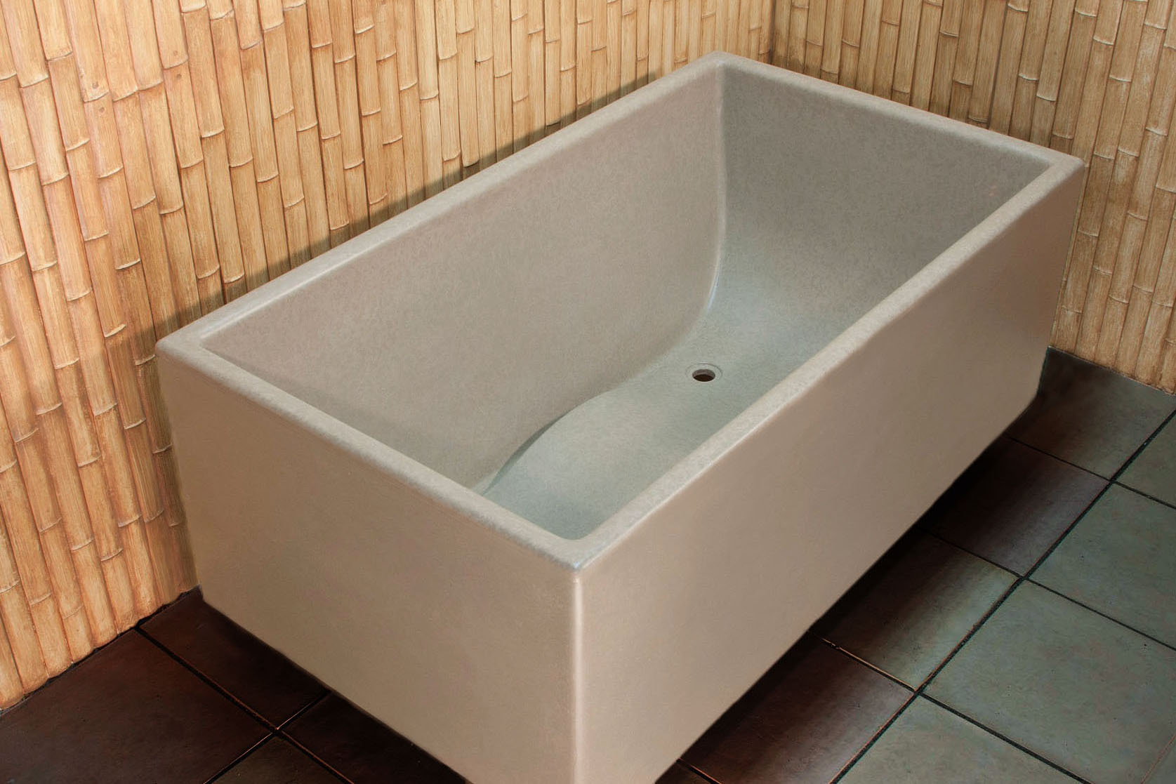 Indulge Urban Concrete Soaking Tub