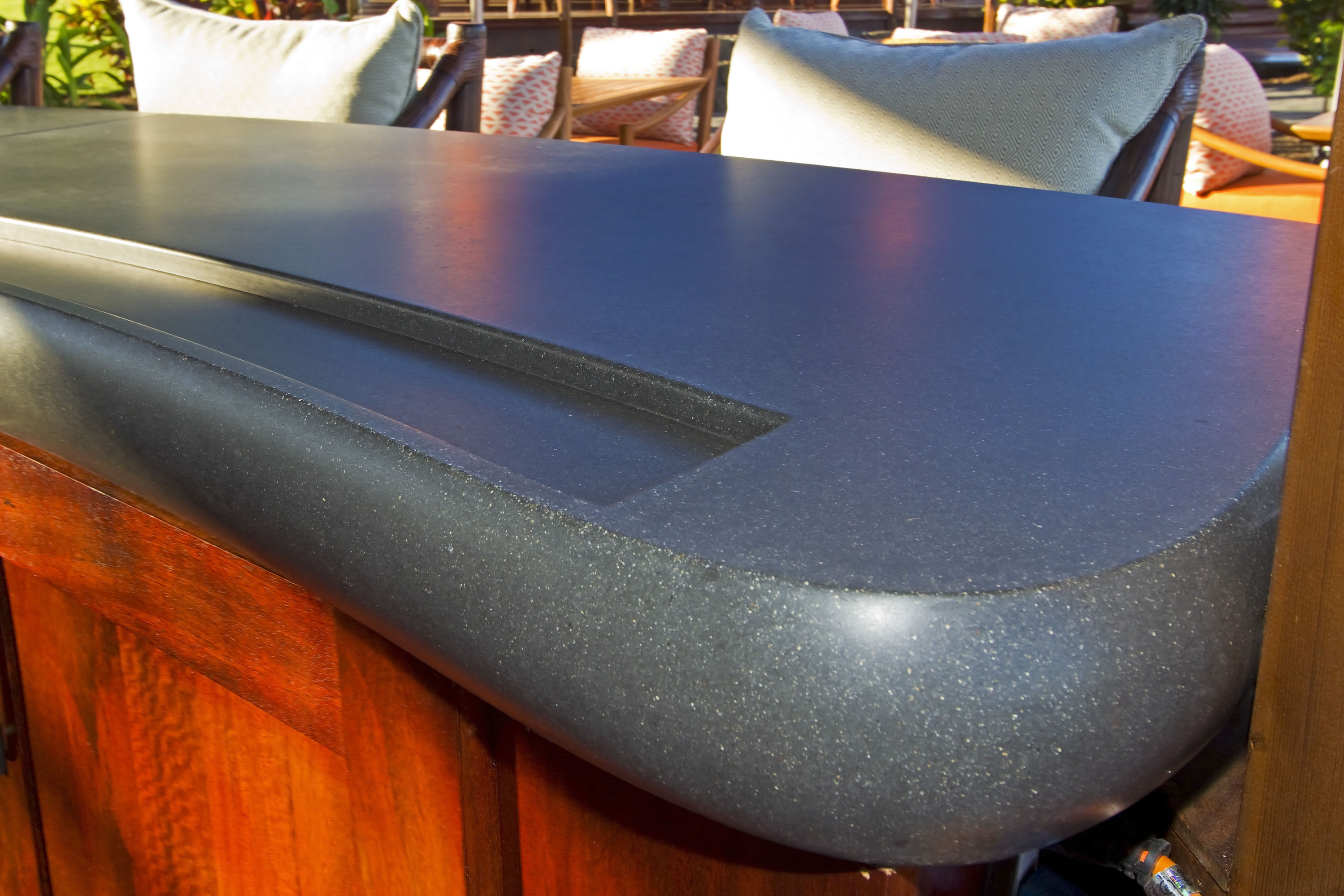 Custom Bartop, Kona Club, Hawaii