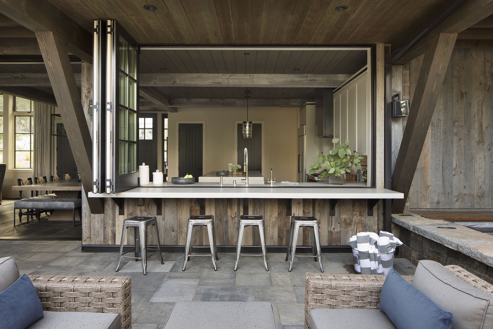 Concrete Outdoor Kitchen